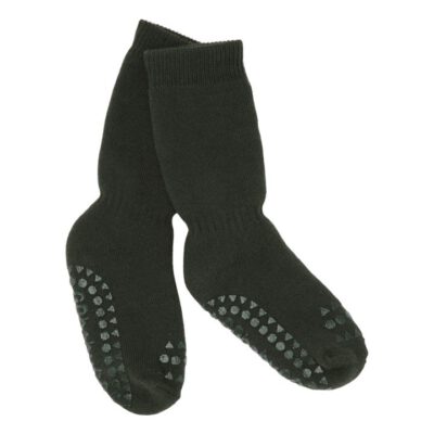 Gobabygo / Non-slip Socks / Forest Green