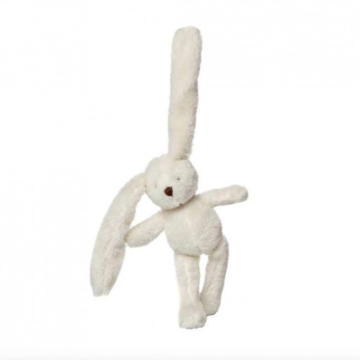 Artesavi / Bunny with Rattle / White