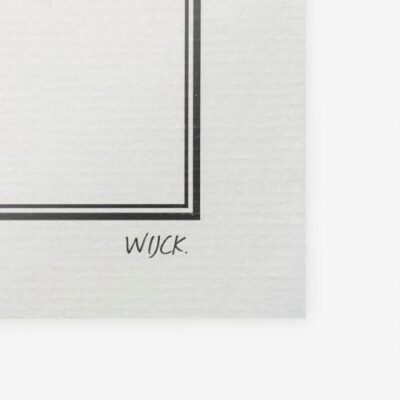 Wijck / Print 30X40 / London - Met Kader