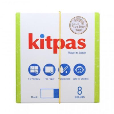 Kitpas / Blokkrijt / 8 Kleuren